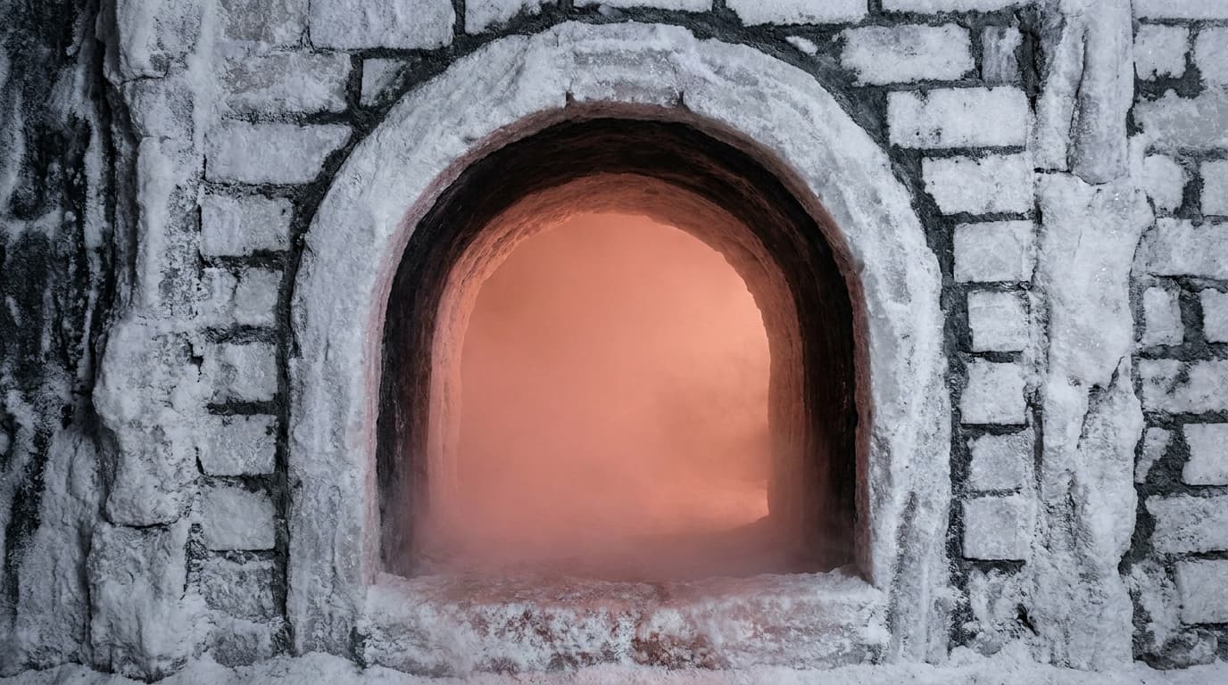 Einladender Eingangsbereich der Rheidter Salzgrotte